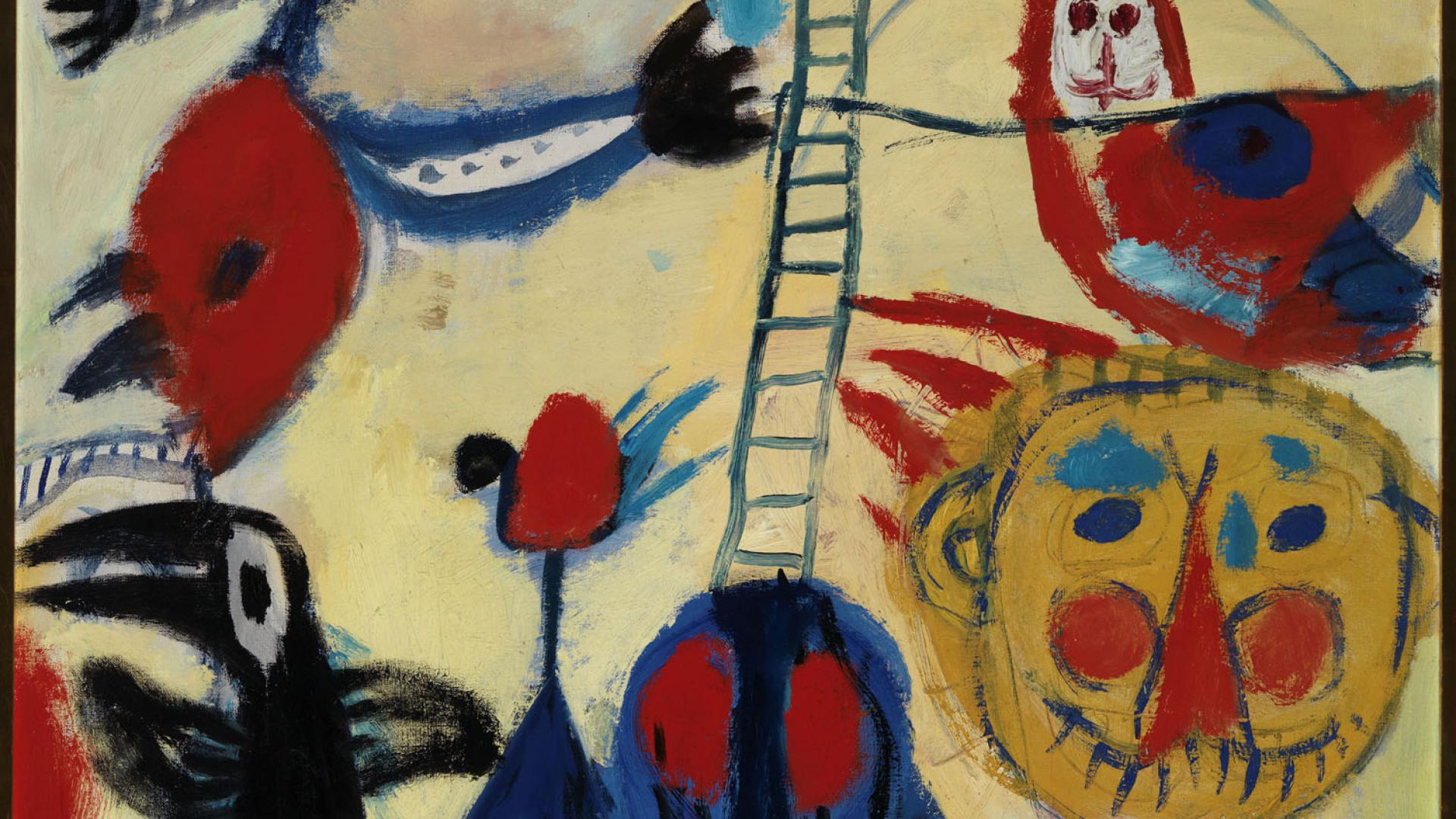 Tableau Chaissac et Cobra